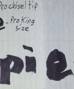 SHARPIE King Size Permanent Marker Large Chisel Tip, Great for Poster Boards, Black, 4 Count Assorted 27 61iY61PoHyL