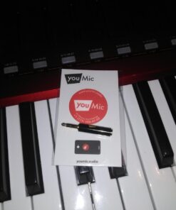 YouMic - Small Lavalier Microphone with Clip - Lav Lapel Mic for Camera Phone iPhone iOS Android PC Laptop Video Recording - Noise Cancelling 3.5mm Jack 36 61iYXW4BtCL