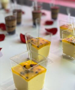 Juvale 72 Pieces Assorted Dessert Cups for Appetizers, Snacks, Plastic Shot Glasses 3oz and 5oz, Cups for Anniversary, Wedding Reception, Baby Shower, Birthday Party (Serves 36) 35 61iZEiu3oFL