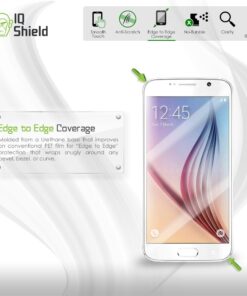 IQShield Screen Protector Compatible with Galaxy S7 (2-Pack) LiquidSkin Anti-Bubble Clear TPU Film 27 61iZeWyo9nL 5