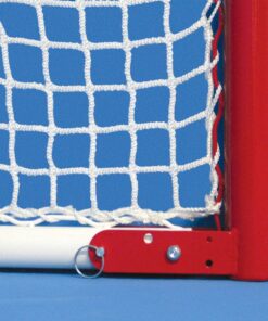 Alternative view of EZGoal Hockey Folding Pro Goal, 2-Inch, Red/White – On Goal Net,67708