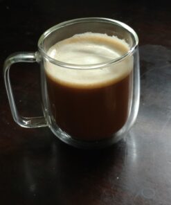 Huada Double Wall Insulated Borosilicate Glass Mugs Modern Espresso Cups, 10-Ounce, Set of 2 52 61icfANAyTL