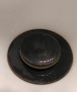 Rozin Oil Rubbed Bronze Bathroom Pop up Drain Vessel Basin Sink Strainers with Overflow 34 61idjrL0lYL