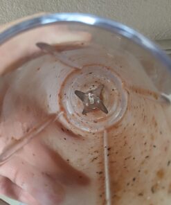 Hamilton Beach Portable Blender for Shakes and Smoothies with 14 Oz BPA Free Travel Cup and Lid, Durable Stainless Steel Blades for Powerful Blending Performance, Black (51101AV) 14 oz. 1 Jar 45 61iduABJx7L