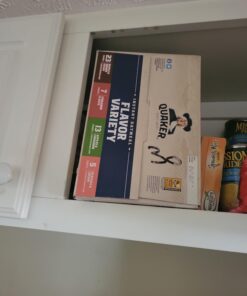 Quaker Instant Oatmeal, 4 Flavor Variety Pack, Individual Packets, 48 Count Variety Pack - Classic 4 Flavor 1.46 Ounce (Pack of 48) 26 61ieZAgigwL