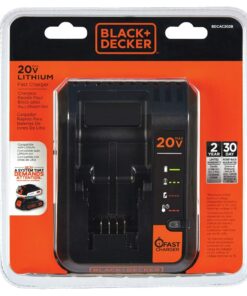 BLACK+DECKER 20V MAX Lithium Battery Charger, 2 Amp (BDCAC202B), Black 21 61ieiAu3lGL
