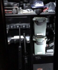 Lockdown Magnetic Barrel Rest with Rubber Contact Points for Gun Vault Organization, Storage and Security,Gray/Black, 11.5 Inch x 3.5 Inch x 7 Inch 19 61ihWVBy7L