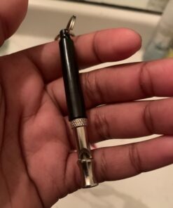 forepets Dog Training Whistle with Red Lanyard to Stop Barking. Professional Silent Adjustable Ultrasonic Tool to Train and Control Poppy Bark 11 61ihaAFjOcL