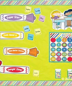 Alternative view of Color Me Bright Library Cards/Pockets
