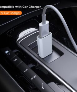 MOSWAG USB to USB C Adapter,Compatible with Apple MagSafe Watch 7/8/9/SE/Ultra,USB C Female to USB Male Adapter for iPhone 15 14 13 12 Mini Pro Max,iPad,Galaxy Note,Google Pixel 7 6 5 24 61incrxAhMS 1