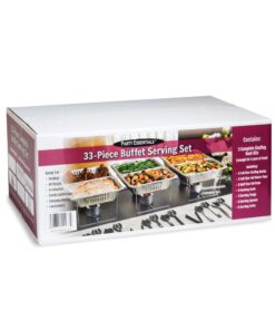 Alternative view of Party Essentials - UPK-33* - UPK-33 33 Piece Party Serving Kit, Includes Chafing Kits and Serving Utensils