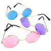 Rhode Island Novelty Round Colored Lens Sunglasses, One per Order, No Color Choice 6 61iqn3IZjL