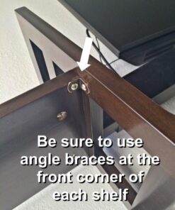 SIMPLIHOME Bedford SOLID WOOD Universal TV Media Stand, 53.9 inch Wide, Living Room Entertainment Center, Storage Cabinet with Glass Doors, for Flat Screen TVs up to 60 inches in Dark Tobacco Brown 30 61itq2DED1L