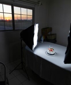 StudioFX H9004SB2 2400 Watt Large Photography Softbox Continuous Photo Lighting Kit 16" x 24" + Boom Arm Hairlight with Sandbag H9004SB2 by Kaezi 36 61itwWd6GSL