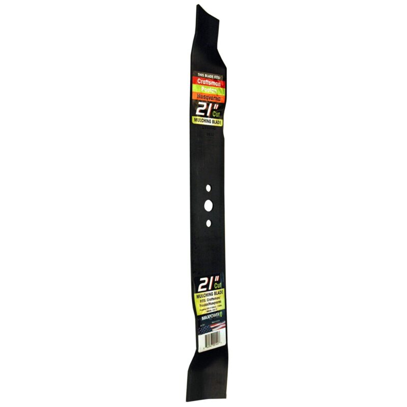 MaxPower 331737B Mulching Blade for 21 in. Cut Craftsman, Husqvarna, Poulan Mowers Replaces OEM #'s 165833, 175052, 406712, 532175064,black Air Filter Cartridge