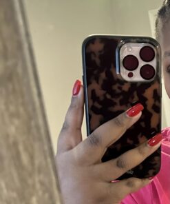 Sonix Protective Case for iPhone Compatible with MagSafe iPhone 14 Pro Max Marble - Brown Tort 23 61iyh8fh8uL