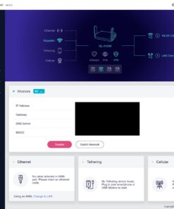 GL.iNet GL-A1300 (Slate Plus) Wireless VPN Encrypted Travel Router– Easy to Setup, Connect to Hotel WiFi & Captive Portal, Phone Tethering, Range Extender, Assess Point, Pocket-Sized, Open Source, NAS 1 52 61j3qeeX6L