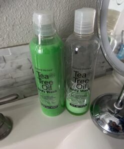 Natural Riches Tea Tree Body Wash - Body Soap to Fight Itchy Skin & Body Odor - Peppermint, Eucalyptus & Tea Tree Oil - Women & Mens Natural Body Wash - 16 fl oz 16 Fl Oz (Pack of 1) 31 61j5bEll1RL