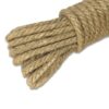 KINGLAKE Natural Thick Strong Jute Rope 66 Feet 5mm 3 Ply Hemp Rope Cord for Arts Crafts DIY Decoration Gift Wrapping 5mmx66 ft Brown 11 61j6nbHOUOL