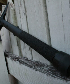 M48 Tactical Tomahawk Military Axe - Black Color | 3 ⅞” Cast Stainless Steel Combat Axe with Piercing Spike | Nylon Cord Wrapped Fiberglass Handle | Camping and Tactical Gear | 15” Length 37 61j7pXkrKHL