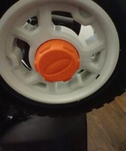 Scotts Elite Spreader for Grass Seed, Fertilizer, Salt and Ice Melt, Durable Push Spreader Holds up to 20,000 sq. ft Product Single Pack 57 61j7qNyaFwL