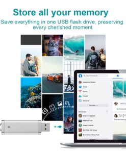 Alternative view of 16 GB Flash Drive 10 Pack 16G USB Flash Drive KEXIN 16GB Thumb Drive Multipack USB Drives Jump Drives Silver