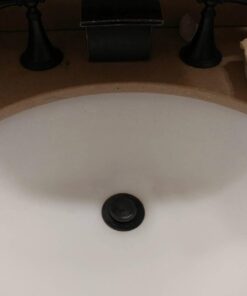 Rozin Oil Rubbed Bronze Bathroom Pop up Drain Vessel Basin Sink Strainers with Overflow 35 61jAdwcLlEL