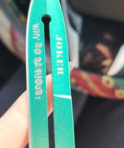 Purple and Green Joker Tac Force Fantasy Assisted Opening Folding Knife (Joker: Why so Serious) 60 61jBA81K 5L