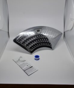 Dream Spa AquaFan 12 inch All-Chrome Rainfall-LED-Shower-Head with Color-Changing LED/LCD Temperature Display 44 61jBxtDhMNL