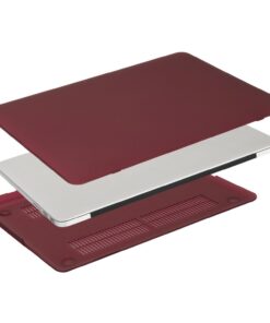 MOSISO Case Only Compatible with MacBook Pro Retina 13 inch (Models: A1502 & A1425) (Older Version Release 2015 - end 2012), Plastic Hard Shell Case & Keyboard Cover & Screen Protector, Marsala Red 39 61jChq3dQiL