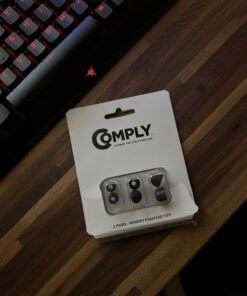 Comply T-500 Memory Foam Replacement Earbud Tips For KZ ZS10, ZSN, AS10, ZSX, STARFIELD, FH7, FIIO, MOONDROP And More Earphones (Assorted), Black, Small/Medium/Large, 3 Pairs 500 37 61jD hPLBDL