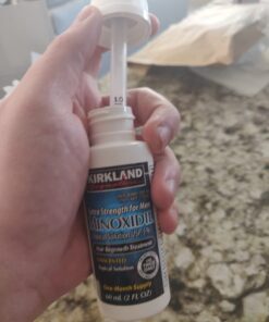 6 Months Kirkland Minoxidil 5% Extra Strength Hair Loss Regrowth Treatment Men, 12 Fl Oz (Pack of 6) 35 61jF8K0vxbL