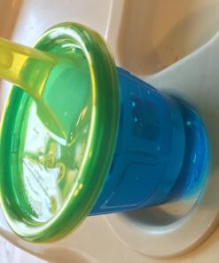 The First Years Take and Toss Spill-Proof Sippy Cup, Assorted, Pack of 6 6 Count (Pack of 1) Cups w/ Spill Proof Lid 33 61jHb0VQ6RL