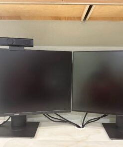 Dell P2419H 24 Inch LED-Backlit, Anti-Glare, 3H Hard Coating IPS Monitor - (8 ms Response, FHD 1920 x 1080 at 60Hz, 1000:1 Contrast, with ComfortView DisplayPort, VGA, HDMI and USB), Black Single 34 61jI RkYXLL