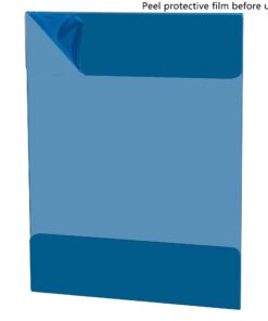 3 Pack Wall Sign Holder for 8.5" x 11" Room Signage and Temporary Notices in Offices and Corporate Spaces Clear Acrylic Literature Sleeve with Two Sided Tape by Marketing Holders 15 61jLibo CuL