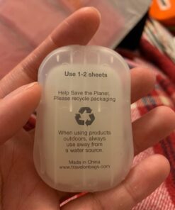 Travelon Hand Soap Toiletry Sheets, 50-Count 19 61jNlMgOksL