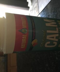 Natural Vitality Calm, Magnesium Citrate & Calcium Supplement, Drink Mix Powder Supports a Healthy Response to Stress, Gluten Free, Vegan, & Non-GMO, Raspberry Lemon, 16 Oz 16 Ounce (Pack of 1) 50 61jO2SKvKL 2