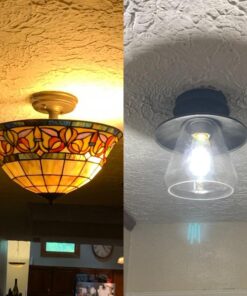 Globe Electric 64845 Nate 3-Light Pendant, Oil Rubbed Bronze, Clear Glass Shades, Bulb Not Included Without Bulb Oil Rubbed Bronze (3-Light) 50 61jS9fA6ozL