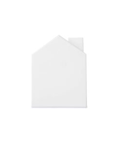 Umbra Casa Tissue Box Cover - Adorable House Shaped Square Tissue Box Holder for Bathroom, Bedroom or Office, White 37 61jSKflEN0L
