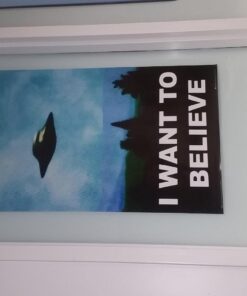 X-Files Poster ~ I Want To Believe ~ Official Fan Club Edition 24x36" 12 61jSkJoeubL