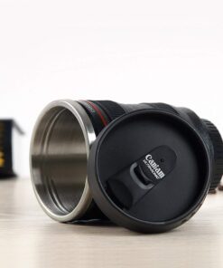 Caniam Camera Lens Coffee Cup, Travel Mug - Camera Eos 24-105Mm Model Stainless 400Ml Thermos 21 61jTxKG11qL