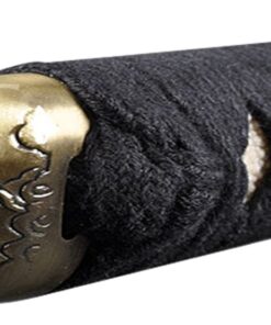 Handmade Sword - Stainless Steel Unsharpened Iaido Training Katana/Wakizashi Sword, Handmade, Full Tang, Black Scabbard (Dragon-Wakizashi) 15 61jUV5HkdnL