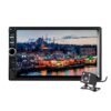 Qook Double Din Touch Screen Car Stereo 7’’LCD Car Radio Touchscreen BT with Rear View Camera Tape,MP5 Player, USB, SD Card, AUX Input,FM 2 Din Car Stereo, Wireless Remote Control 17 61jVFH5eX0L