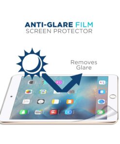 Tech Armor Matte Anti-Glare Film Screen Protector Designed for Apple iPad Mini 5 (2019), iPad Mini 4 (2015) Pack of 3 10 61jW0M7i4AL