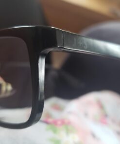 J+S Vision Blue Light Blocking Glasses | Computer Gaming/Working Glasses for Women Men | Anti Eyestrain Fatigue UV Glare Haka - Classic Rectangular Frame Haka - Black Frame - Low Color Distortion Lens 44 61jYWY5E7QL