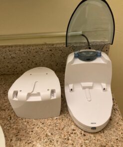 iSonic F3900 Ultrasonic Denture/Aligner/Retainer Cleaner for all dental and sleep apnea appliances, 110V 20W (tank no longer removable) , White , 0.4Pt/0.2L 01.F3900, AC110V 40 61jZDnlJSqL