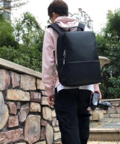 BOPAI Anti-Theft Business Backpack 15.6 Inch Laptop Water-Resistant with USB Port Charging Travel Backpack Anti-Glare Functional Rucksack Light-Weight Backpack for Men (15.6 inch, Black) 61 61jaFm3UjGL