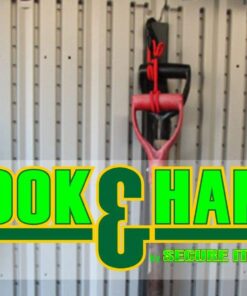 Hook & Hang Bungee Cords - Storage & Organization Cords - Hang Hoses, Cords, Ladders, Bikes, Tools & More. an Incredible Organizer! (3 PK, Yellow) 3 Pack (1) 18" & (2) 14" Cords 14 61jb8ZtyRSL