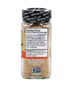 Alternative view of Spice Hunter The Steak Chop Grill Broil Blend Jar, Black Pepper, 2.2 Ounce