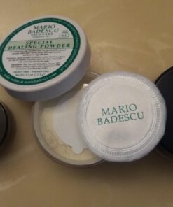 Mario Badescu Special Healing Face Powder for Oily and Troubled Skin, Reduces T-Zone Shine, Decongests Pores and Balances Excess Oil, Gentle Sulfur Powder for Skin Care 27 61jbdtjRL